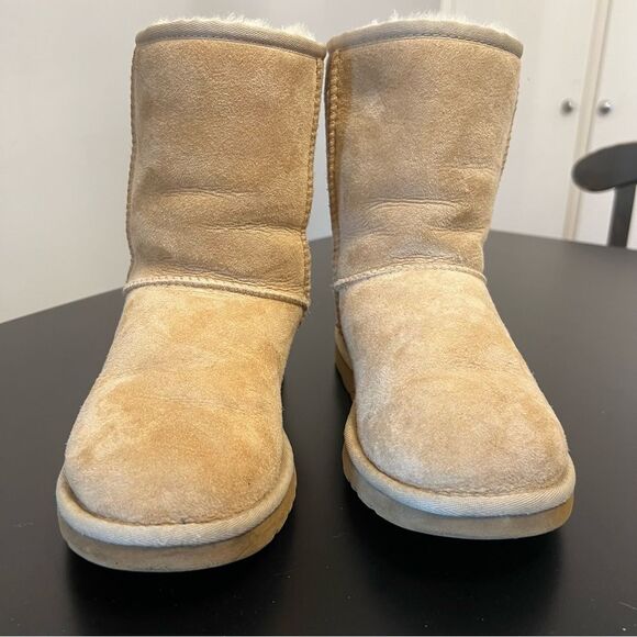 UGG Classic Sheerling Short Boot Bootie 6 - Picture 7 of 11